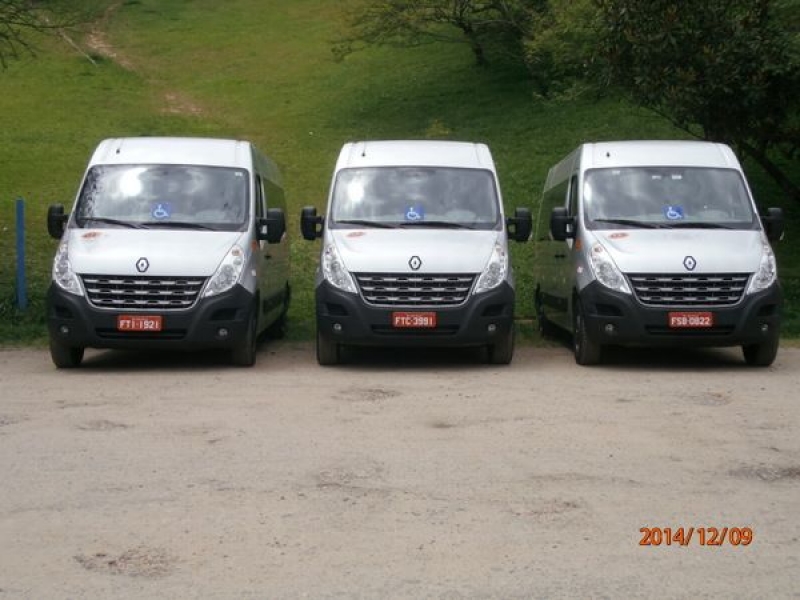 Aluguel de Vans com Motorista na Lapa - Van para Transporte de Passageiros