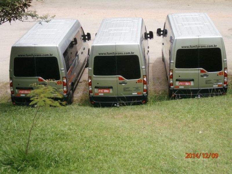 Serviço de Van no Jardim Santo Elias - Transporte para Festas Centro SP
